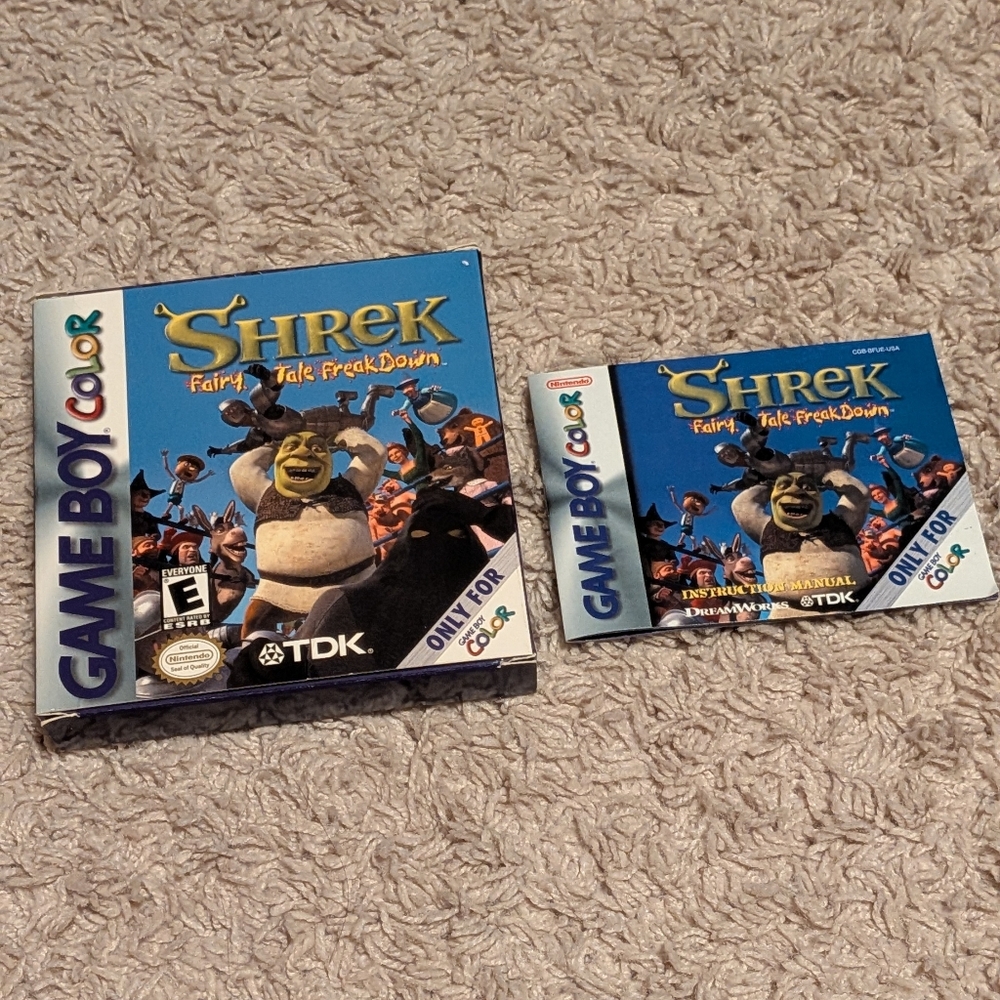 Shrek Fairy Tale freak down GBC Box Only